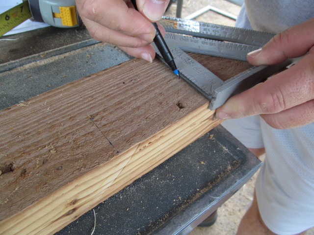 notching the table legs