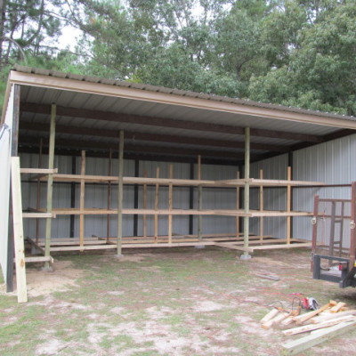 Our lumber barn project