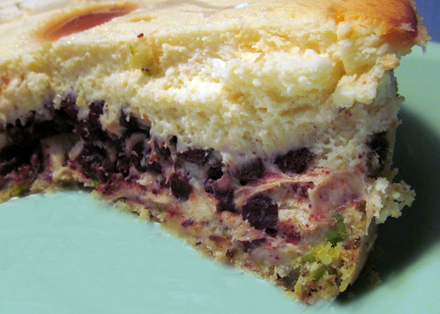 Fudge-Filled Cheesecake