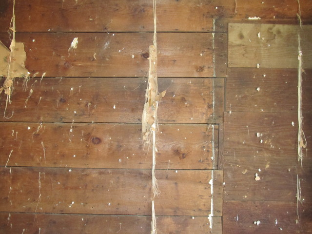 old rough sawn boards
