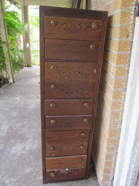 old card catalog