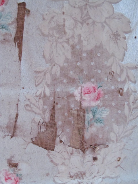 old faded rose wallpaper