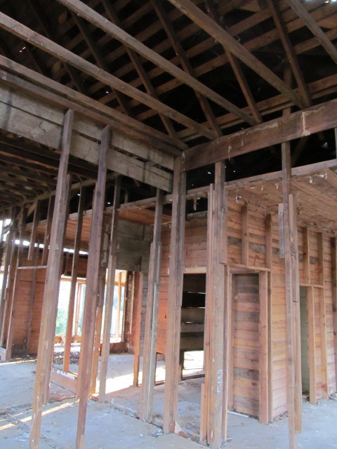 Interior detail of house in Crockett