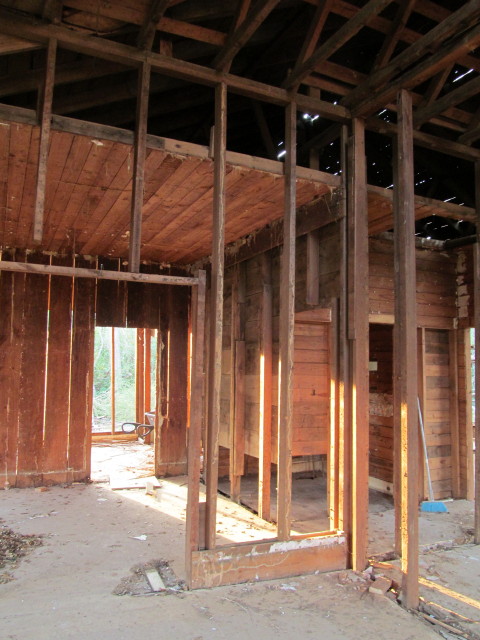 More interior detail of the house in Crockett