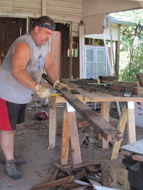 Removing nails from lumber