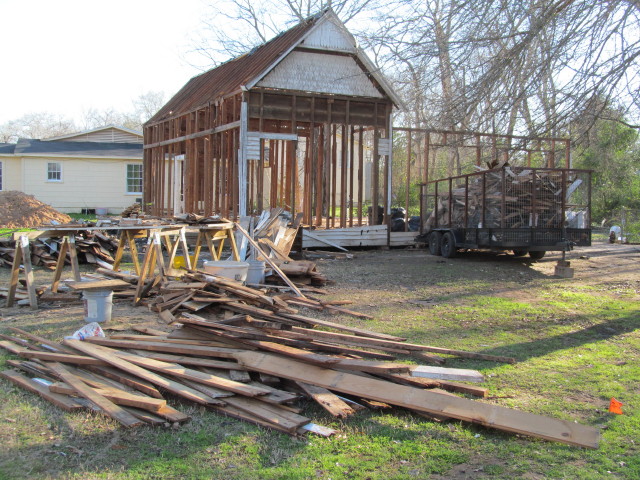 More piles of old lumber - Living Vintage