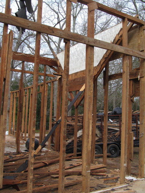 removing the house gable - Living Vintage