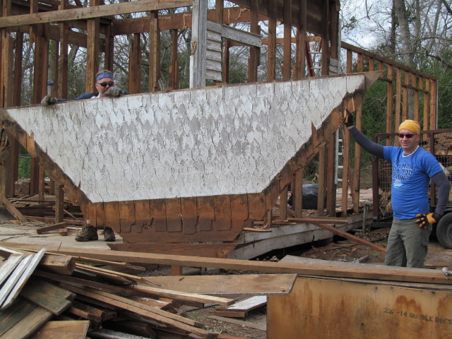 Part of the gable end -- Living Vintage