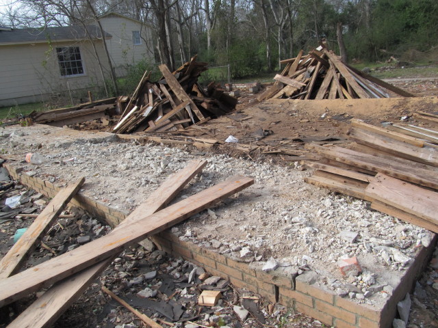 About half of concrete loaded