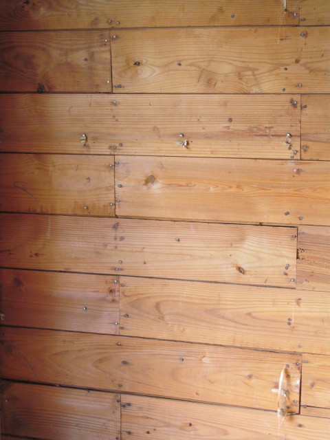 Beautiful old shiplap in pristine condition