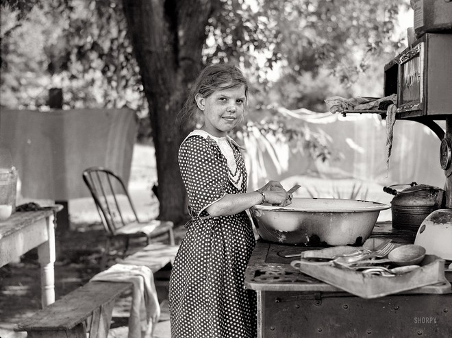 Young homesteader