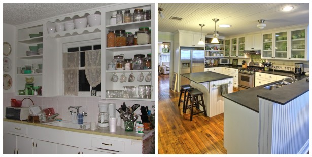 Before and After Kitchen Renovation Comparison