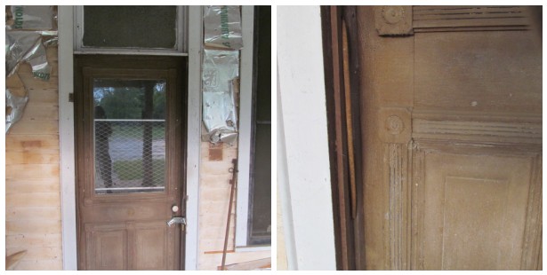 old front door we salvaged