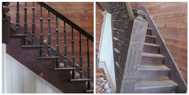 old salvaged staircase for sale
