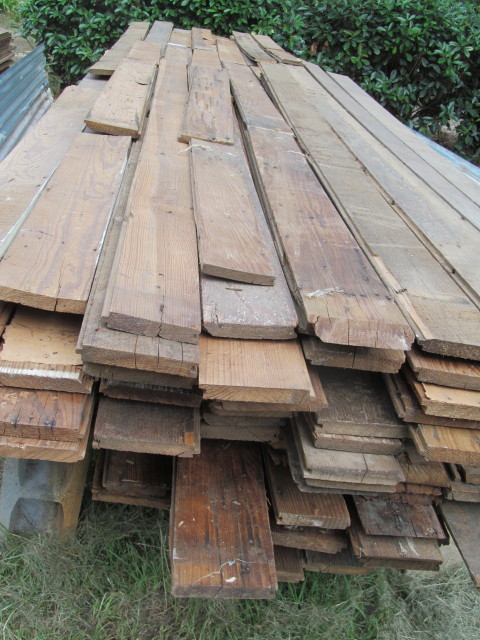 Old 5 inch floor boards