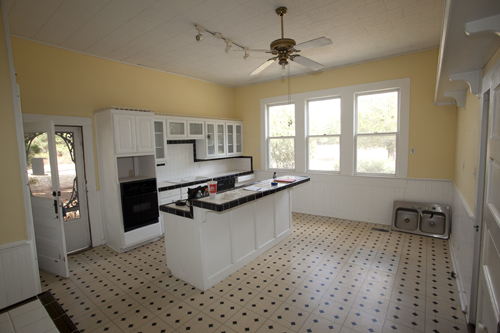 Our kitchen remodel - before pano