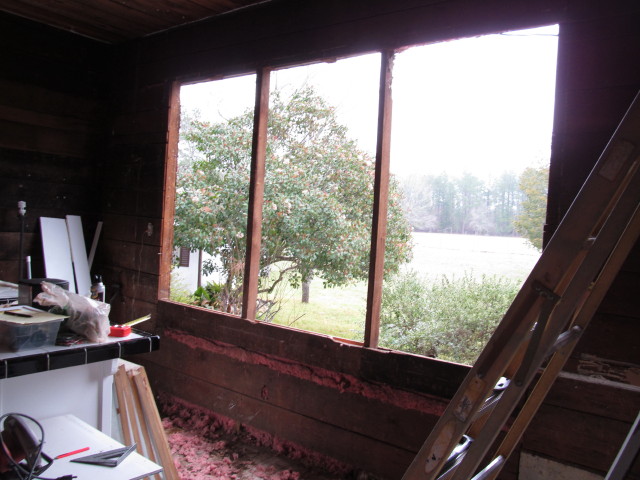 replacing the windows in our kitchen