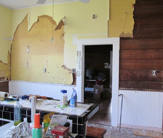 removing drywall from old kitchen_cropped