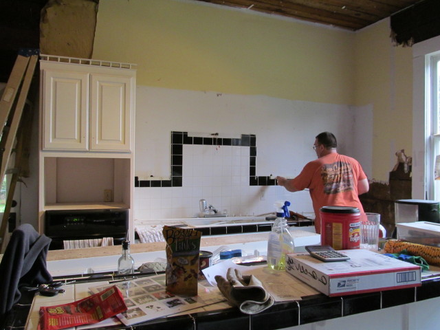 removing the sink and all cabinetry on that wall