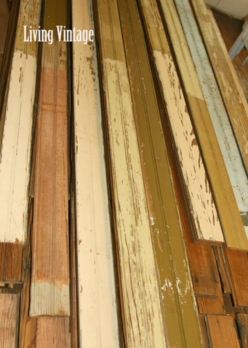 Living Vintage - colors of old beadboard