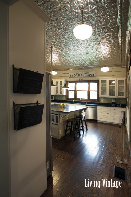 Living Vintage kitchen reveal - view from dogtrot_1