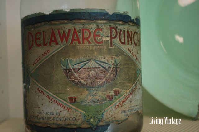 Old Delaware Punch bottle