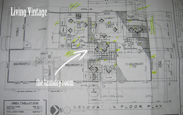 renovation floor plan - Living Vintage