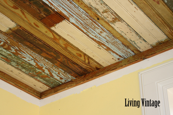 ripped down beadboard turned into trim - Living Vintage