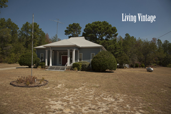 Living Vintage - our dogtrot home and the drought in 2011