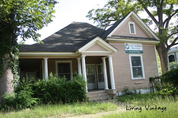 Another shot of Lon Morris College's Pecan Cottage - Living Vintage