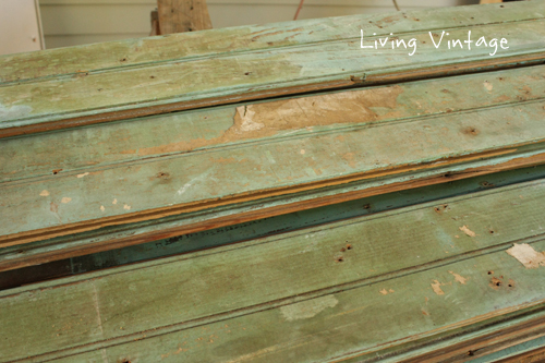 Reclaimed beadboard reveals an interesting history - Living Vintage