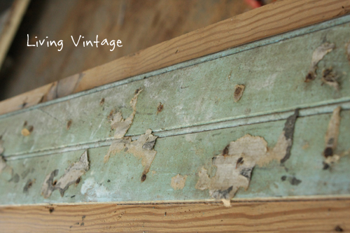 Reclaimed beadboard reveals an interesting history - Living Vintage