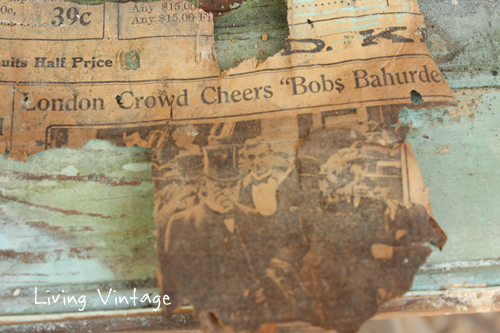 Reclaimed beadboard reveals an interesting history - Living Vintage