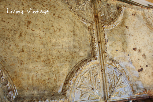 Prepping Antique Ceiling Tin - Living Vintage