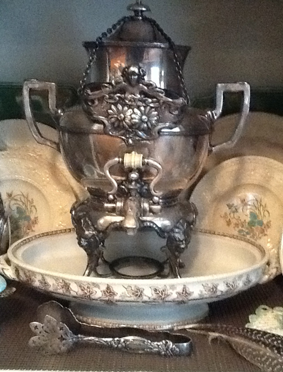 Silverplate closeup