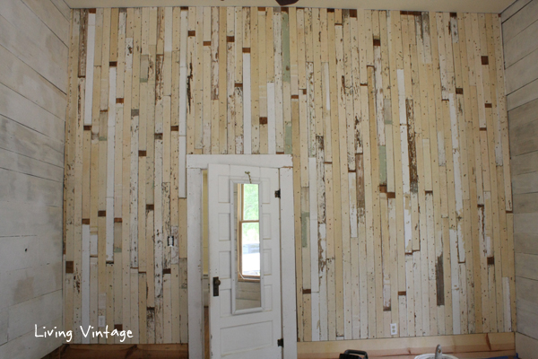 Reclaimed Wood, Paint and Stain = Progress Made in our Bedroom