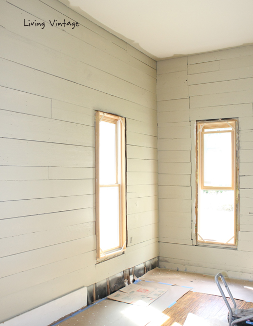 Reclaimed Wood, Paint and Stain = Progress Made in our Bedroom