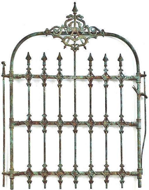 cast iron gate