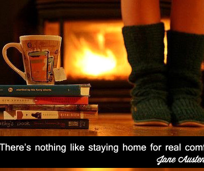 A Quote for Today : Home Comforts