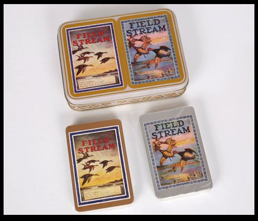 field and stream playing cards - sold by The Vintage Hog - featured on Living Vintage