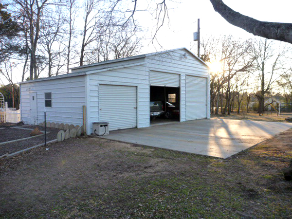 the detached garage of the farmhouse we almost bought - Living Vintage