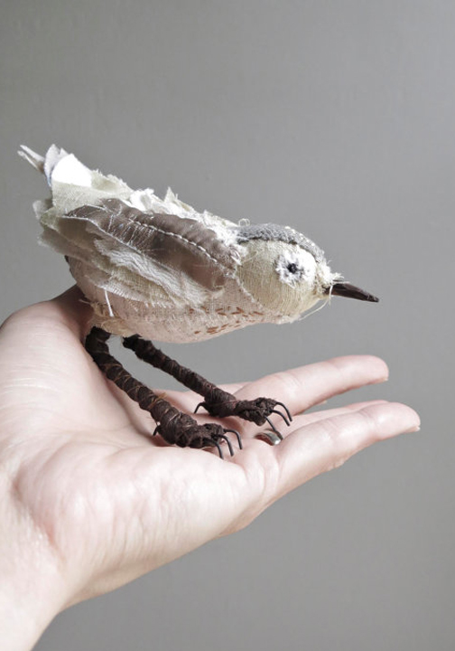 handmade bird by oh albatross - featured on Living Vintage