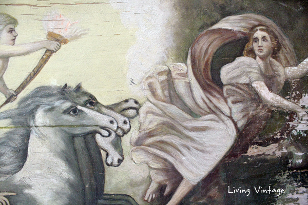 old painting detail - 2 - Living Vintage