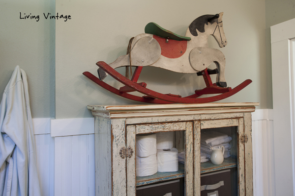 vintage rocking horse - Living Vintage