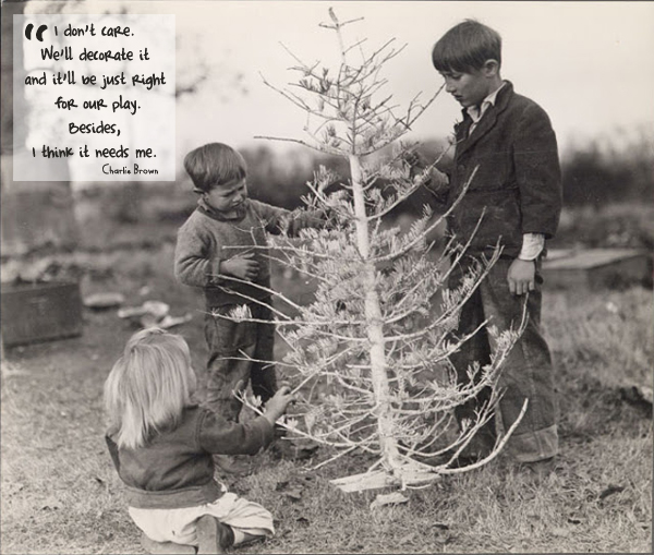 A Charlie Brown Christmas Tree