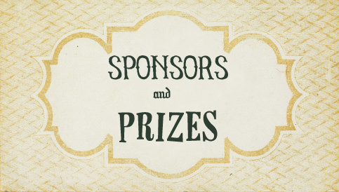 Sponsors and prizes for Living Vintage GIVEAWAY 2013