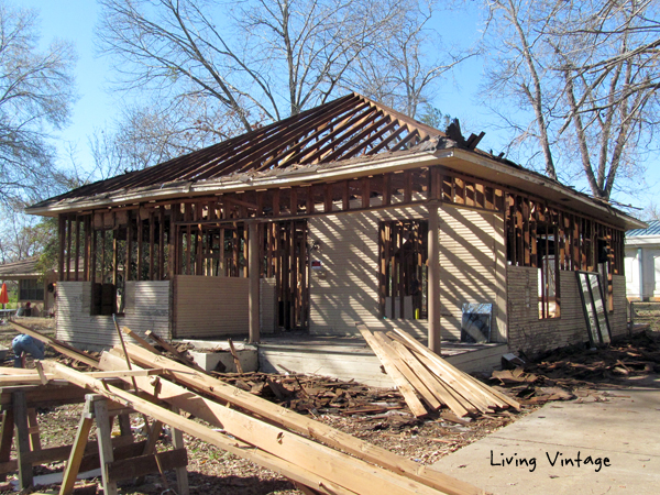 all shingles removed - Living Vintage