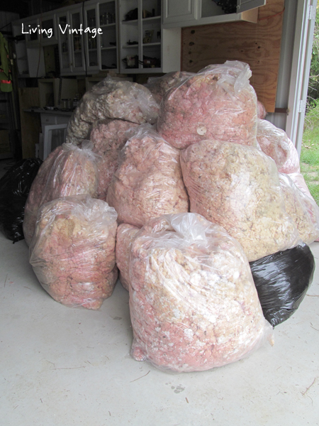 bags of insulation