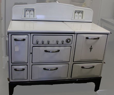 restored antique stoves - featured on Living Vintage's Friday Favorites. Come see what else we picked to share this week.