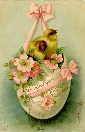 Happy Easter from Living Vintage - featuring 12 images that remind me of Easter.